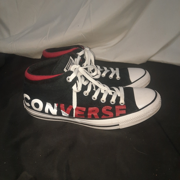 Converse Other - Converse All Star Black/Red/White High top Men's 1